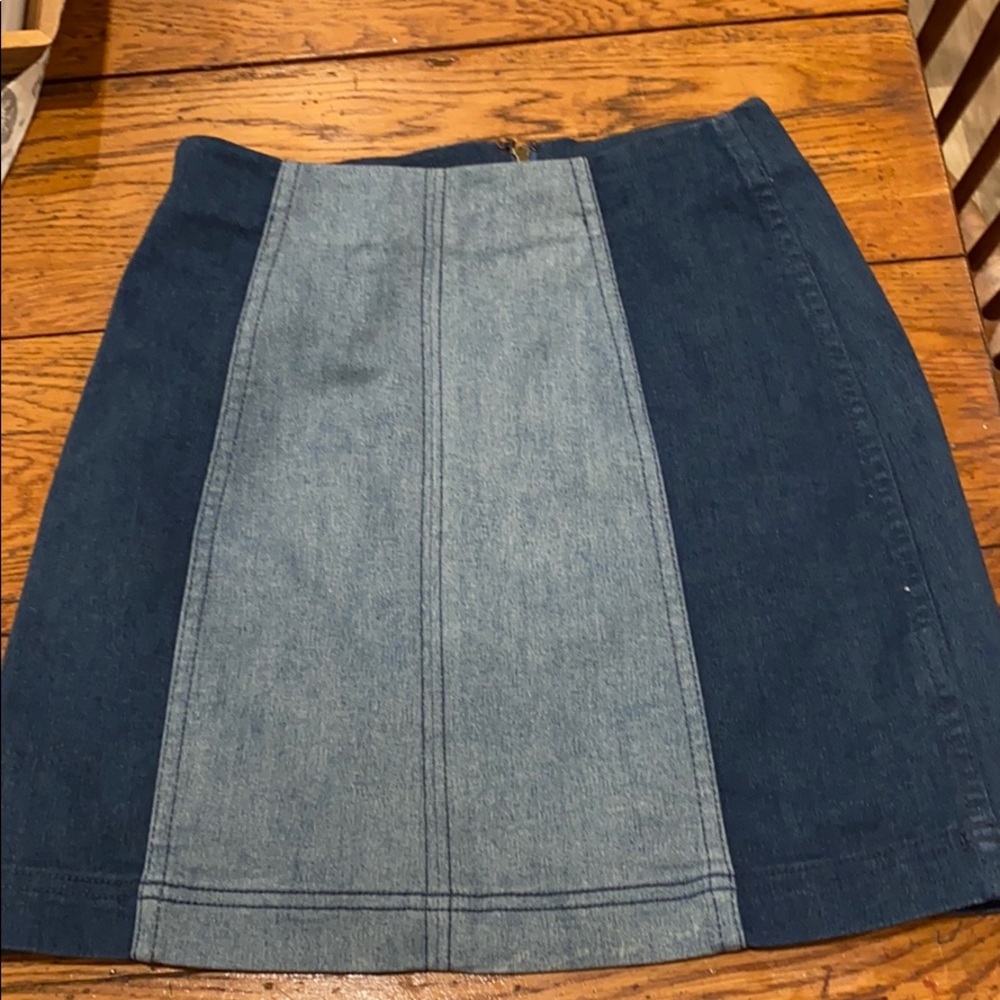 Free people mini skirt